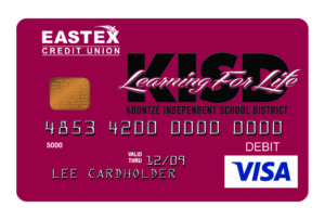 eastex fcu kisd card